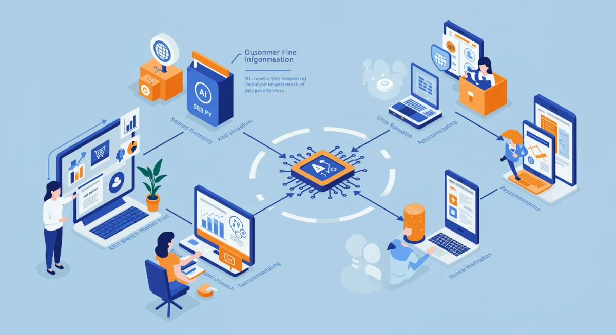 AI-powered personalization tools integrating with e-commerce platforms for enhanced customer journeys