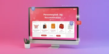 AI-powered product recommendations interface boosting e-commerce sales