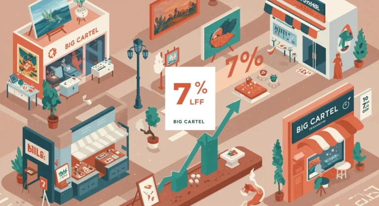 Big Cartel 2025 platform refinement new selling tools artwork display