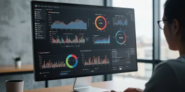 Google Analytics 4 dashboard showing advanced reports and customer insights for US marketers
