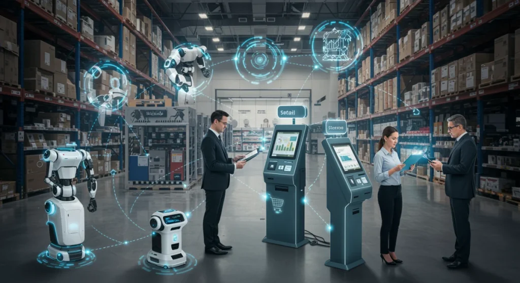 Retail Tech Adoption: 2025 Roadmap for 15% Efficiency Gain