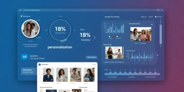 Salesforce Commerce Cloud Q1 2025 innovations dashboard showing enhanced personalization