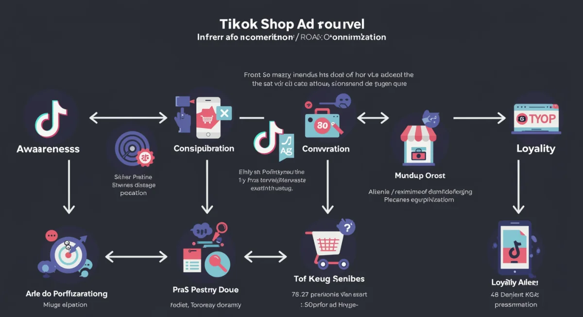 TikTok Shop Ads funnel and optimization stages