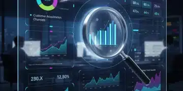 Modern dashboard with charts and graphs highlighting key performance indicators for actionable insights.